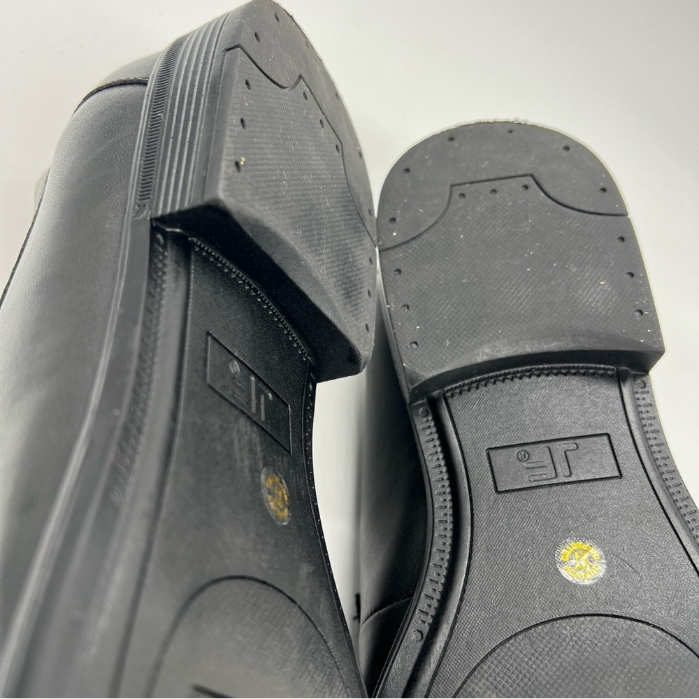 JF J. Ferrar Shadow Men's Black Loafers Dress Shoes Size 10 M Slip-on 754150 - Picture 10 of 11
